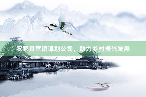 农家具营销谋划公司，助力乡村振兴发展